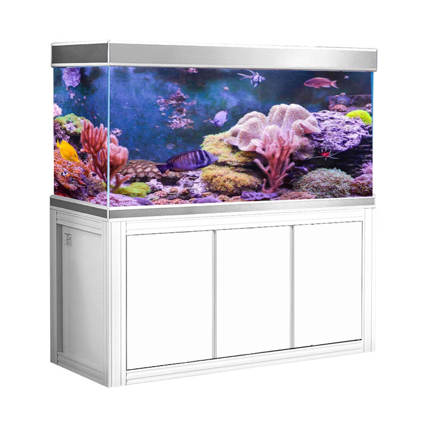 Aqua Dream 230 Gallon Tempered Glass Aquarium (Silver Edition) - AD-1760-WS
