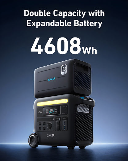 Anker SOLIX BP2600 Expansion Battery 2560Wh New - A1781111-85