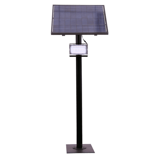 AVS Energy Solar LED Flood Light 40 Watt 5600 Lumens 5000K - AVS-BLK-40W