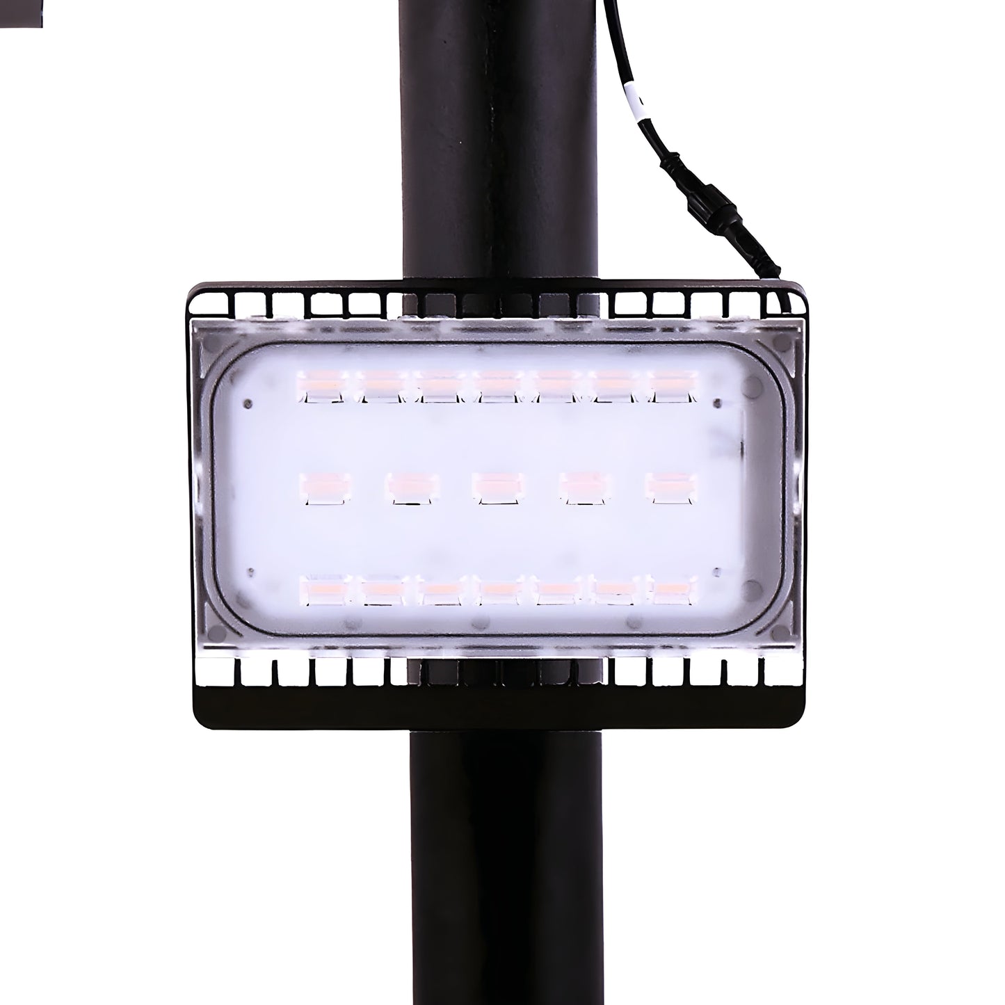AVS Energy Solar LED Flood Light 20 Watt 2800 Lumens 5000K  - AVS-BLK-20W