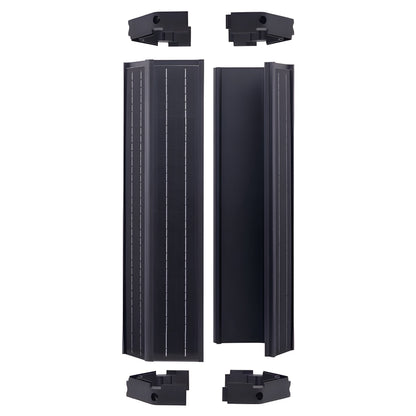 AVS Energy Solar LED Street Light 60 Watt 7800 Lumens 5000K | Smart Street Light Built In Bluetooth | All in One SE Street Light - AVS-CYS-60W