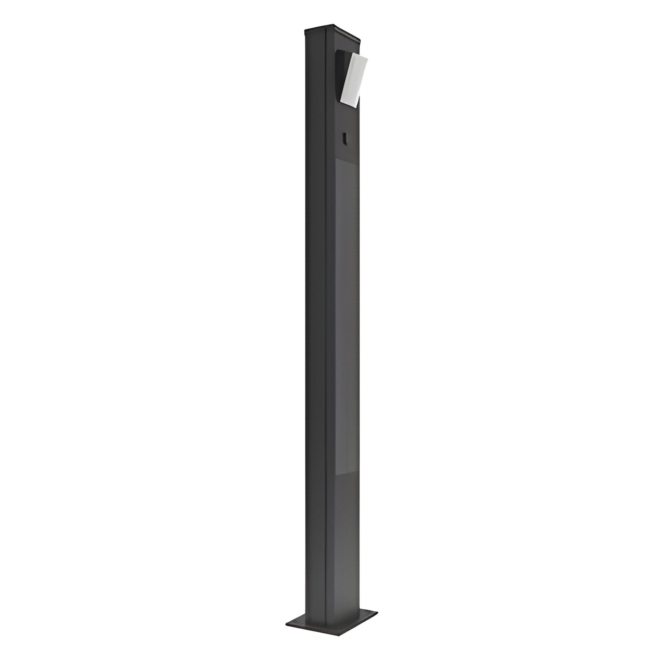 AVS Energy Solar Urban Light 40 Watt 6000 Lumens 5000K Black Housing Pathway Lighting Landscape Light Solar Resistant Bollard - Light  - AVS-TOTEM-40W
