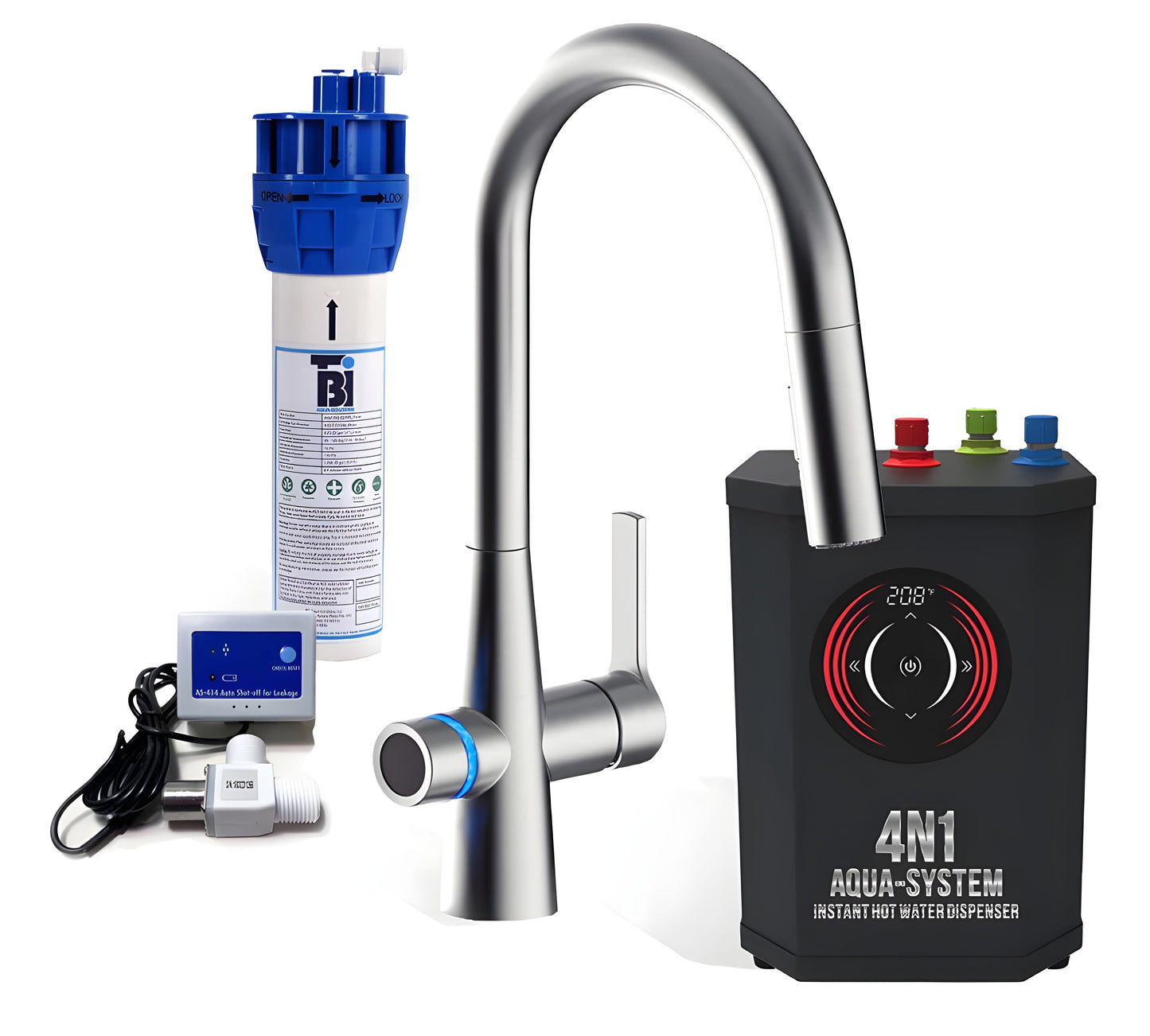 AquaNuTech 4N1 Aqua-System PLUS with FL1000 Filtration System New