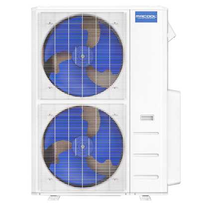 MRCOOL DIY 5th Gen Mini Split - 5-Zone 55,000 BTU Ductless Air Conditioner and Heat Pump Condenser with 12K + 12K + 12K + 9K + 6K Ceiling Cassette Air Handlers