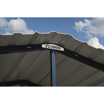 Arrow | Carport 14x47x14 ft Charcoal CPHC144714