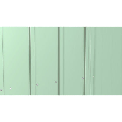 Arrow | Classic Steel Storage Shed, 10x12 ft., Sage Green CLG1012SG
