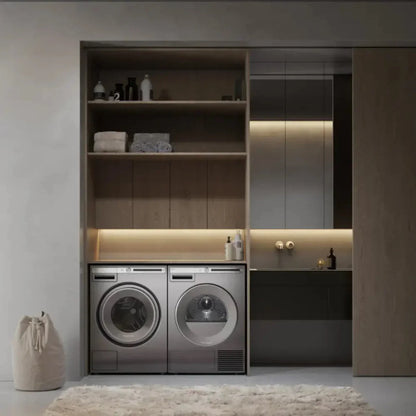 Asko 24" Vented Dryer, Logic, Titanium - T411VDT