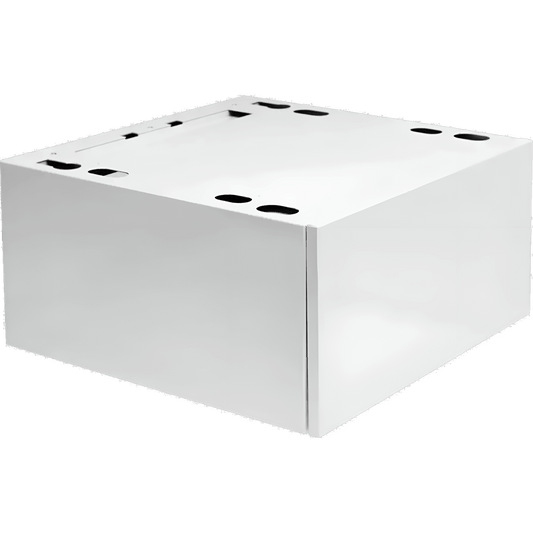 Asko Pedestal Drawer with Shelf, White - HPS5323W